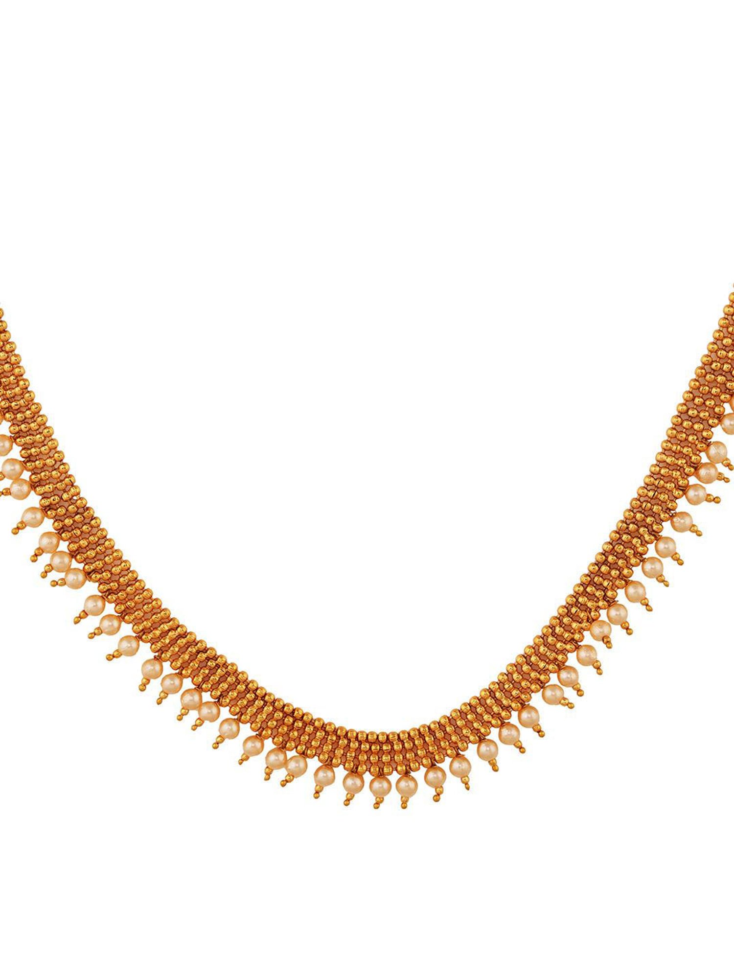 Saraf Rs Jewellery Gold Plated Beaded Kamarbandh