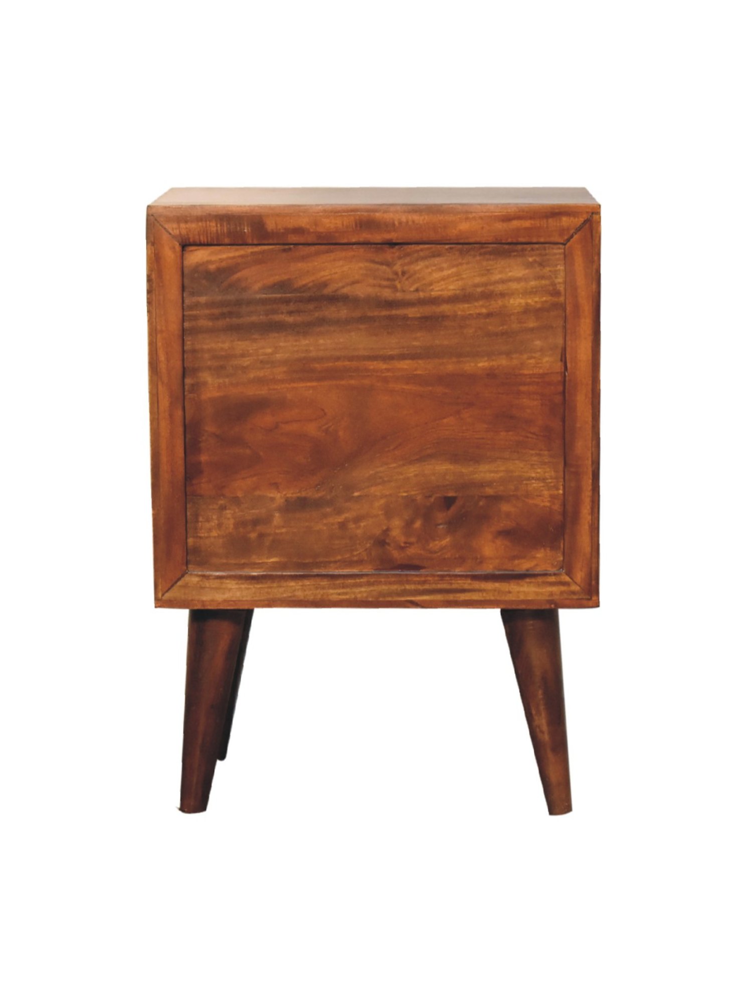 Sleepyhead Ally Teak Brown Sheesham Wood Bedside Table