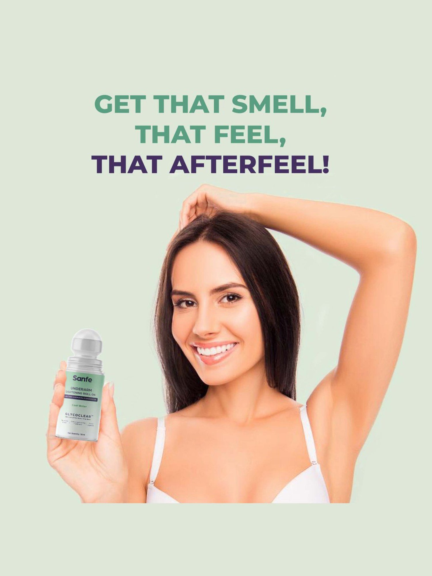 Sirona 2-in-1 Underarm Deodorant Roll On - 50 ml