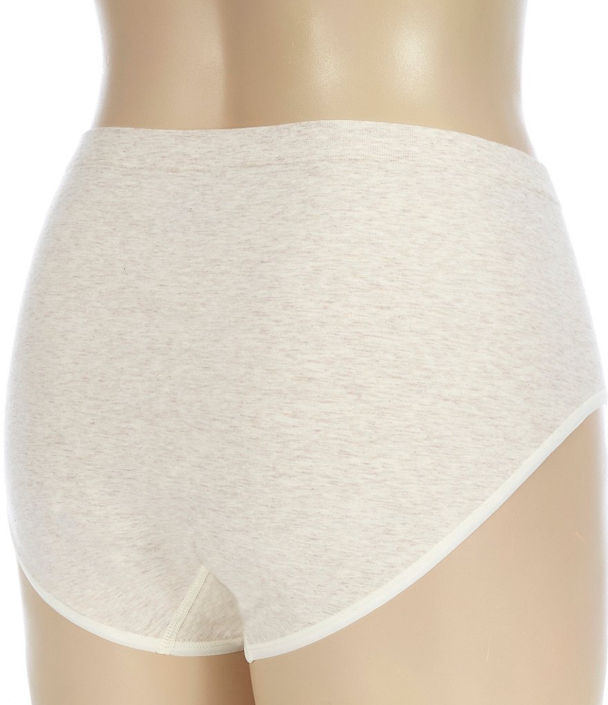 Modern Movement Heather Cotton Seamless Brief