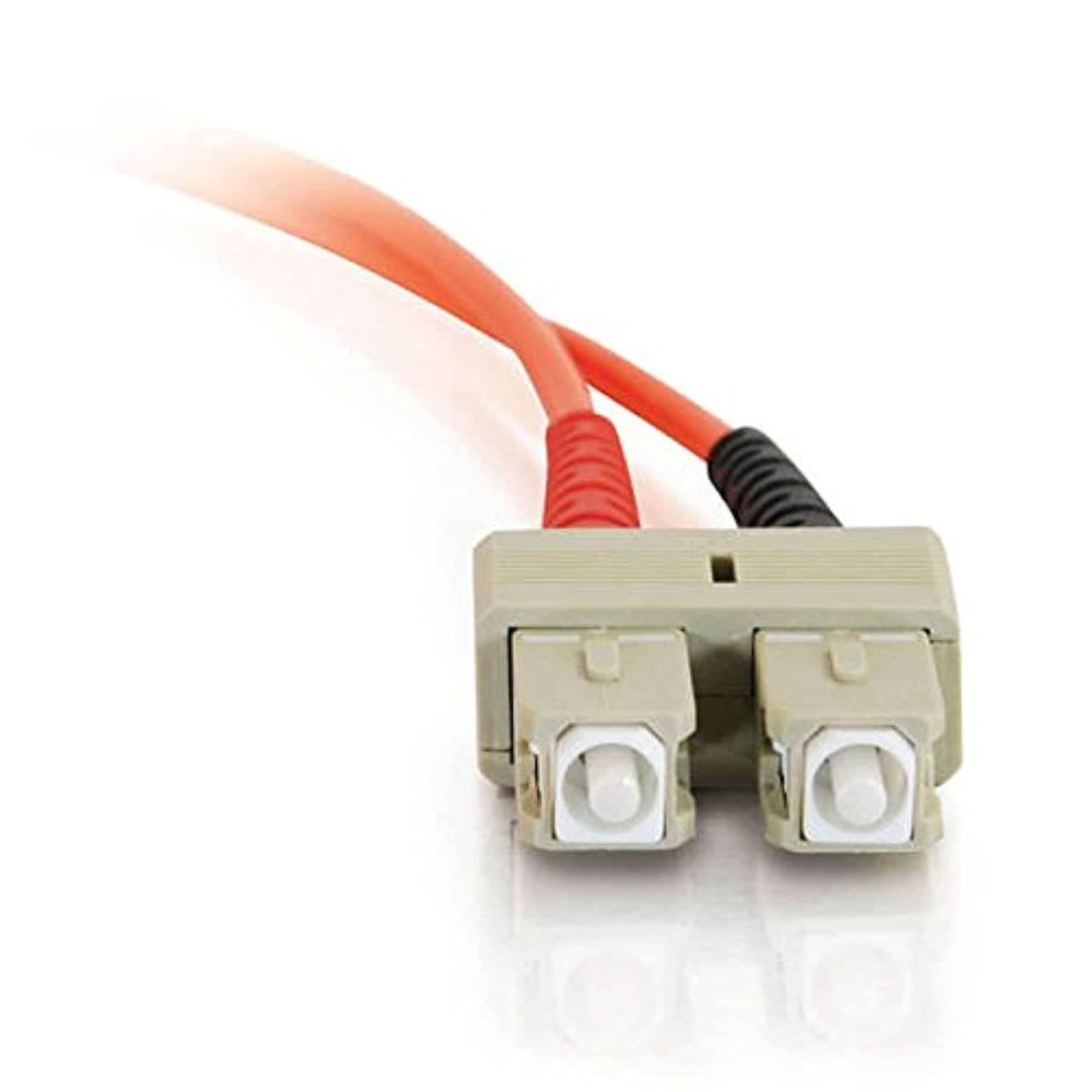 C2G/Cables to Go 14563 SC/SC Duplex 50/125 Multimode Fiber Patch Cable (4 Meters, Orange)