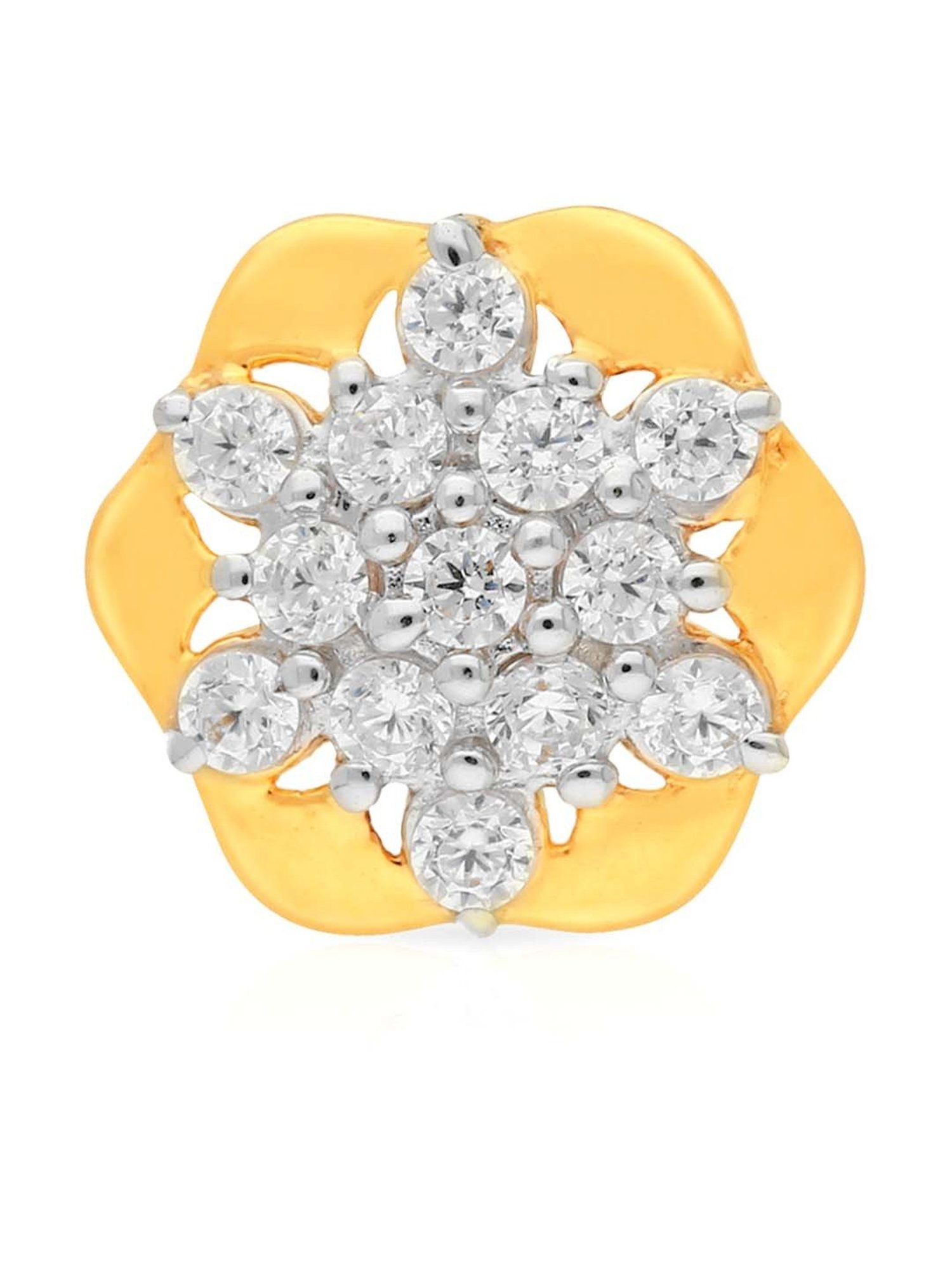 Malabar Gold and Diamonds 22k Gold Nosepin for Women
