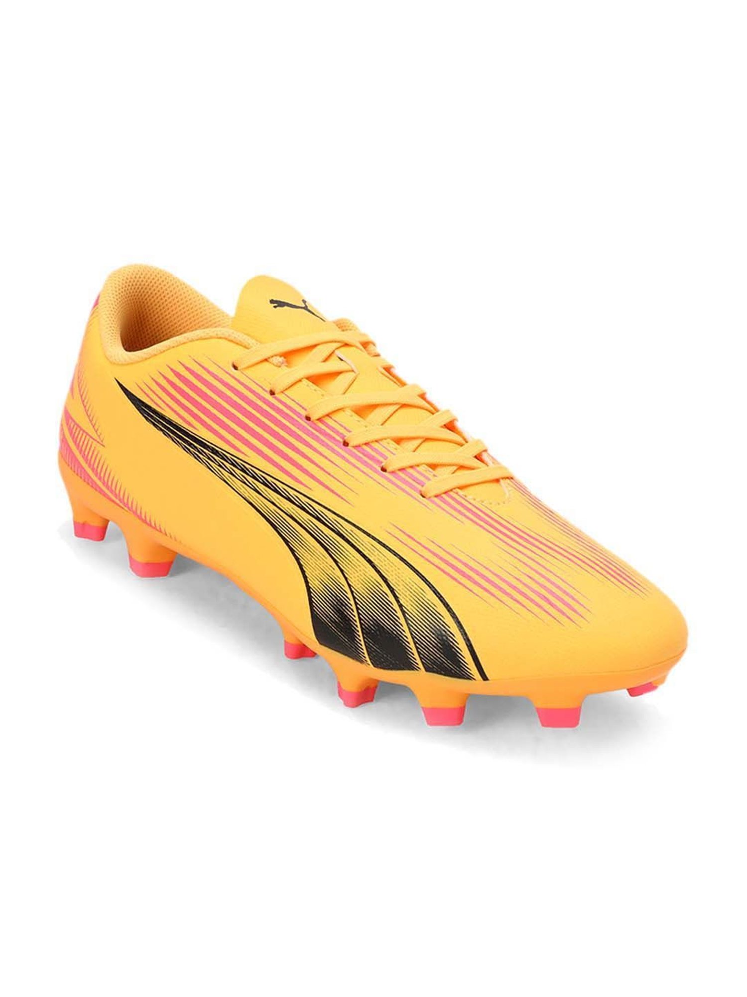 Puma Men's ULTRA PLAY FG/AG Yellow Football Shoes