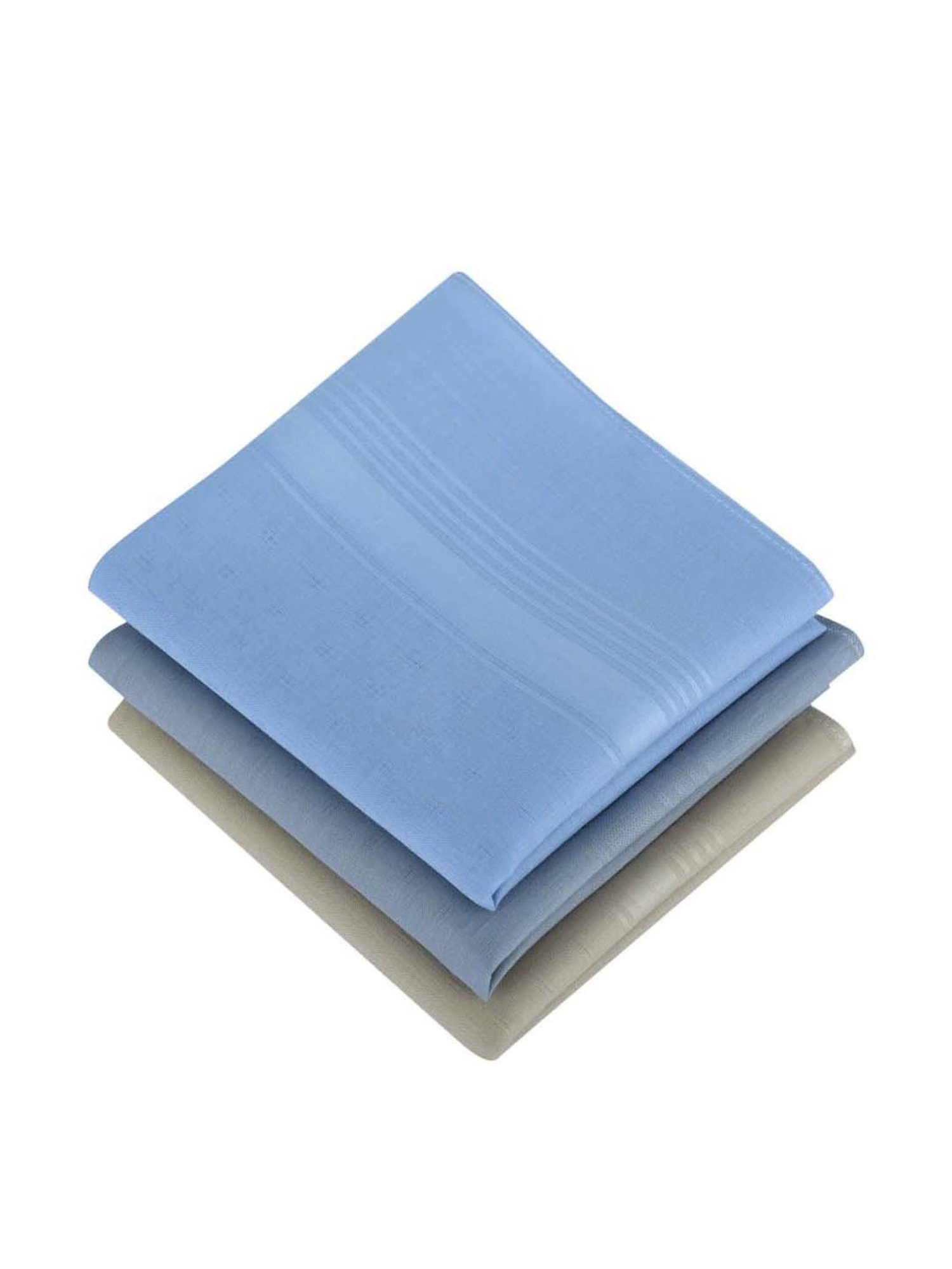 Crusset Multicolor Cotton Handkerchief - Pack of 6