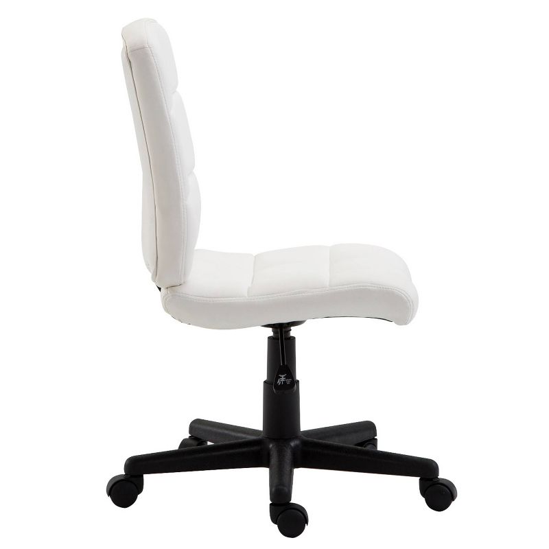 Melanie Task Chair White - Poly & Bark