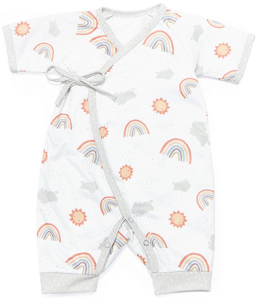 Burt's Bees Baby Newborn-9 Months Long-Sleeve Turkey Trot Footed Coverall