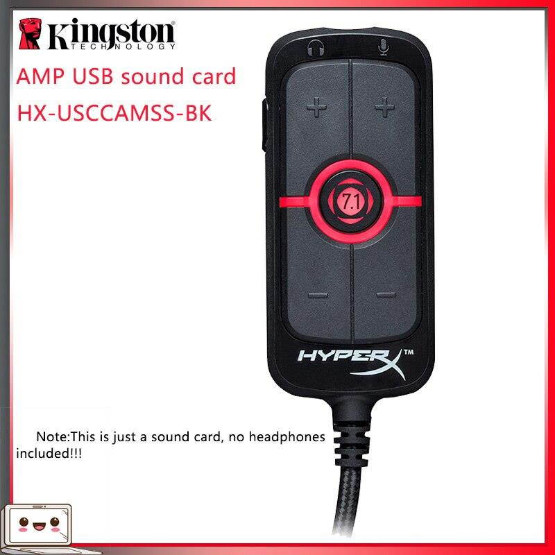 Original Kingston HYPERX Cloud Series  Gaming Headset or Sound card Compatible With PC/Xbox One/PS4 Earphone Headphones