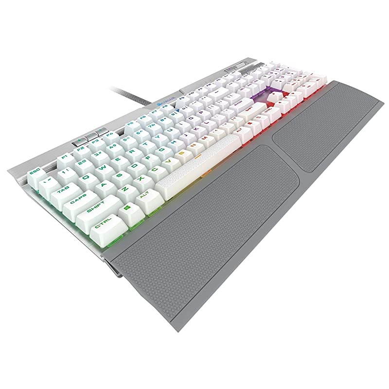 K70 RGB MK.2 SE Mechanical RAPIDFIRE Gaming Keyboard - USB Passthrough & Media Controls - PBT Double-Shot Keycaps - Cherry MX Speed - RGB LED Backlit,CH-9109114-NA