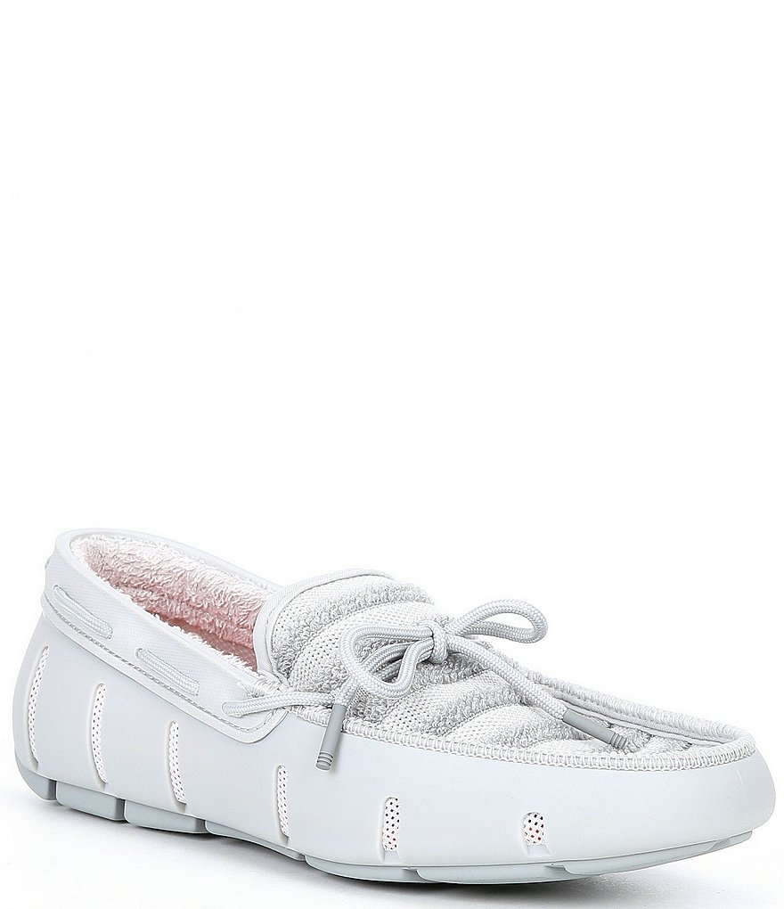 SWIMS Men's Terry Stripe Slip-On Loafers