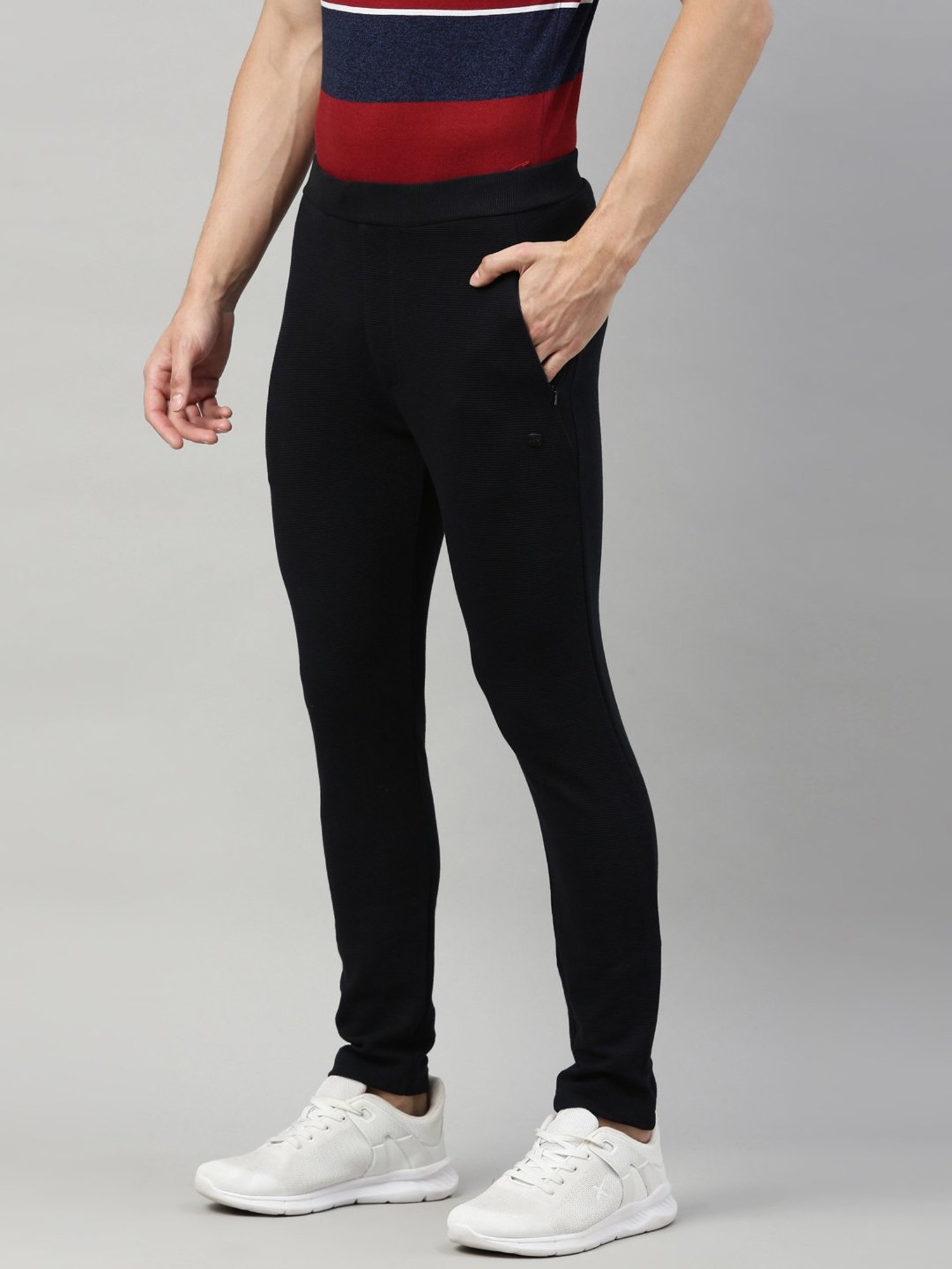 Proline Dark Navy Tailored Fit Trackpants