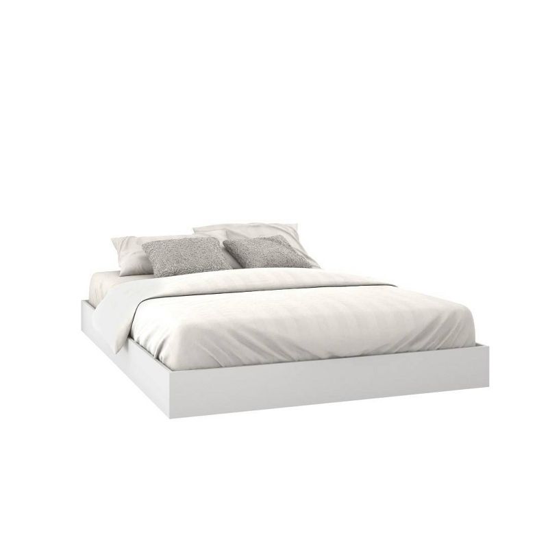 2pc Queen Snooze Bedroom Set White - Nexera