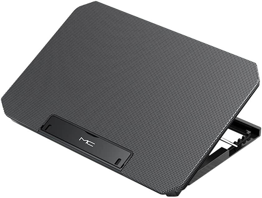 Yuangower Q100 Laptop Cooling Pad with 2 Fans 4-Level Height Adjustment Cooler Stand,Laptop Cooler,Notebook Cooler,Cooling Fan Portable