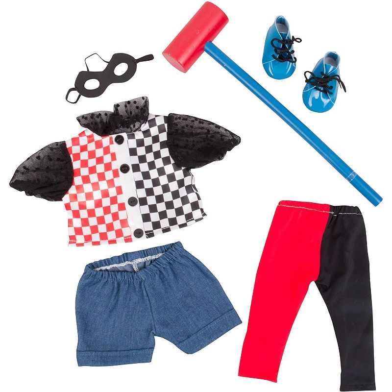 Dress Along Dolly Marvel Comics Harley Quinn Outfit for American Girl Doll