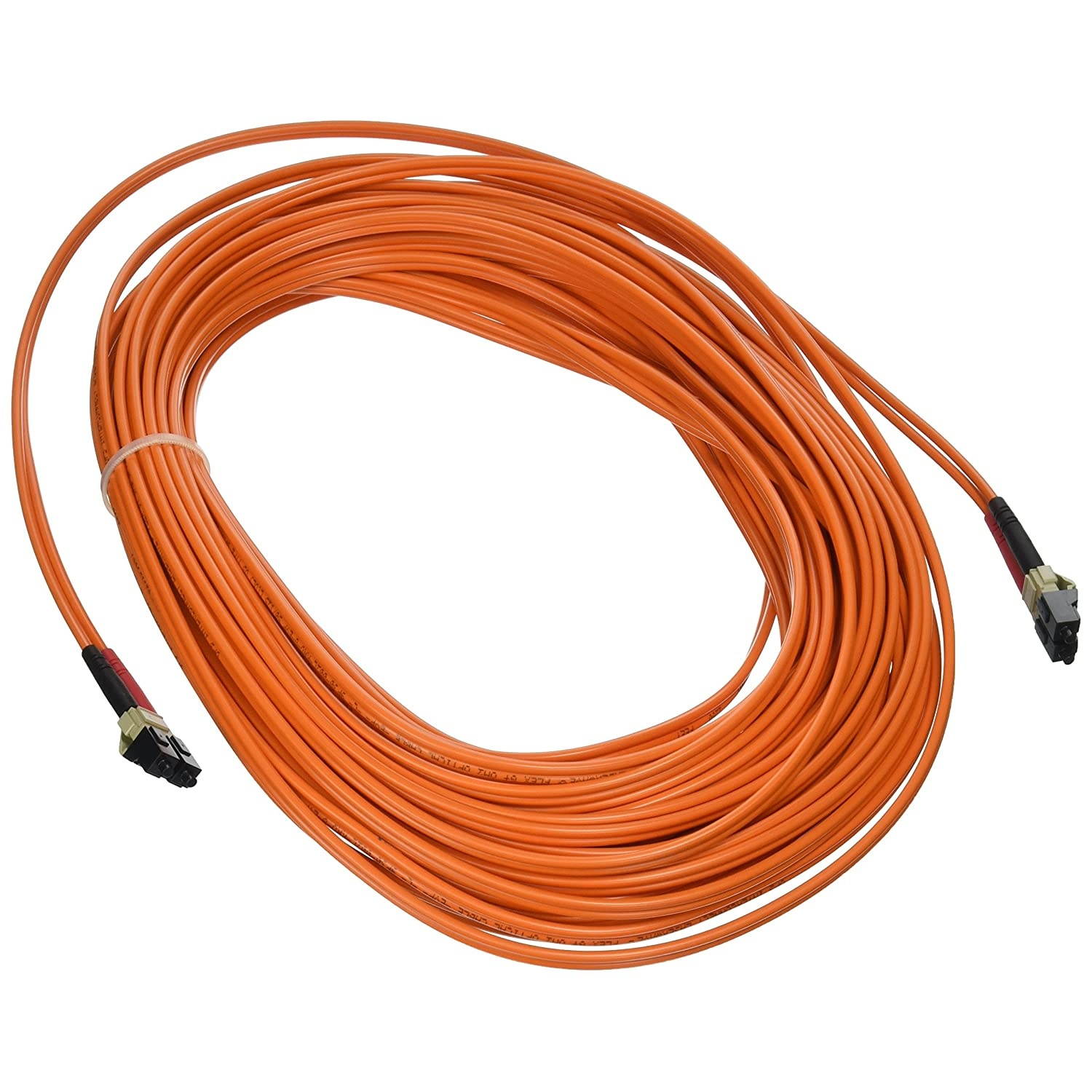 C2G/Cables to Go 14511 LC/LC Duplex 50/125 Multimode Fiber Patch Cable (20 Meters, Orange)