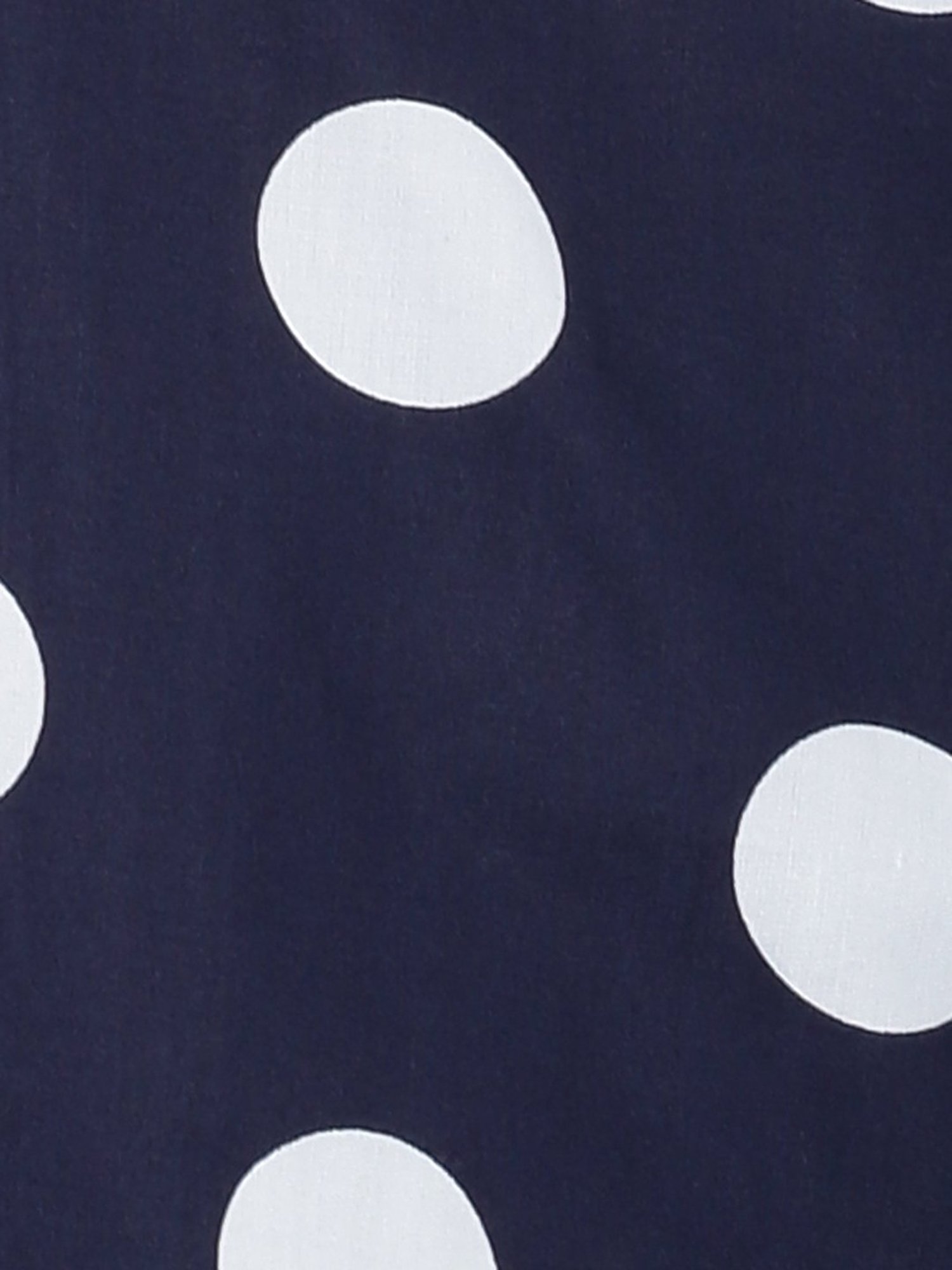 ISU by Radhika Apte Navy Polka Dot Shirt