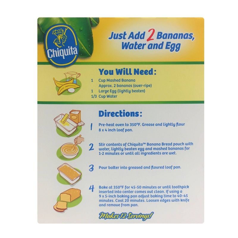 Chiquita Banana Bread Mix - 13.7oz