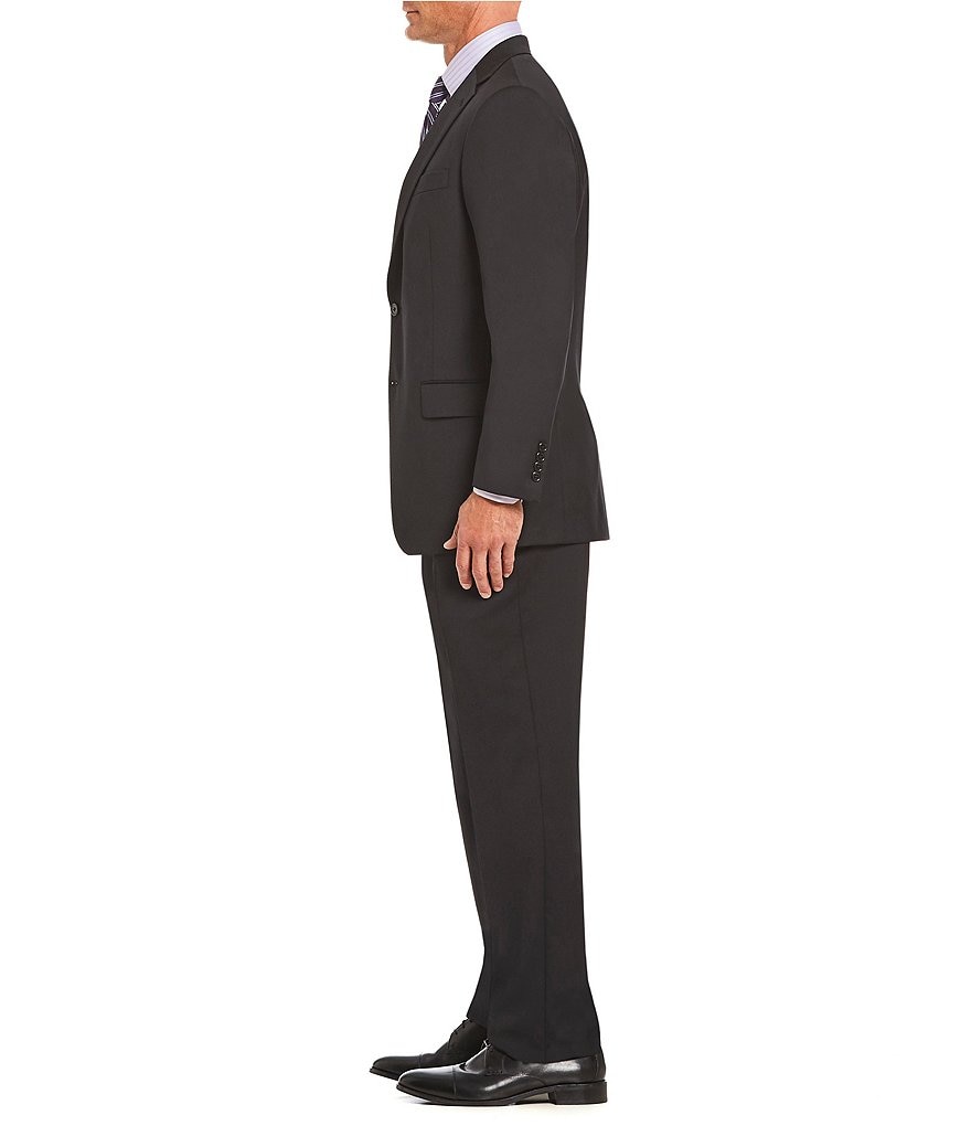 Hart Schaffner Marx Classic Fit Solid Wool Suit