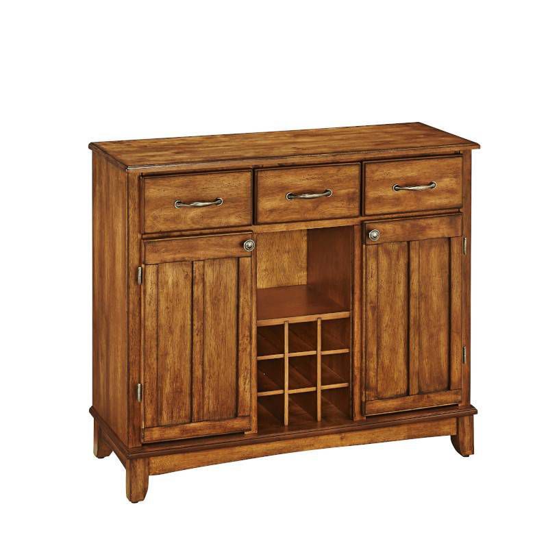 Hutch-Style Buffet Wood/Oak - Home Styles