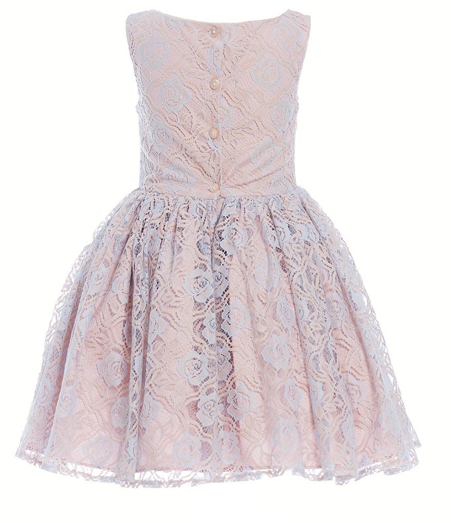 Zunie Little Girls 2T-6X Unicorn Sequin/Rainbow Tutu Dress