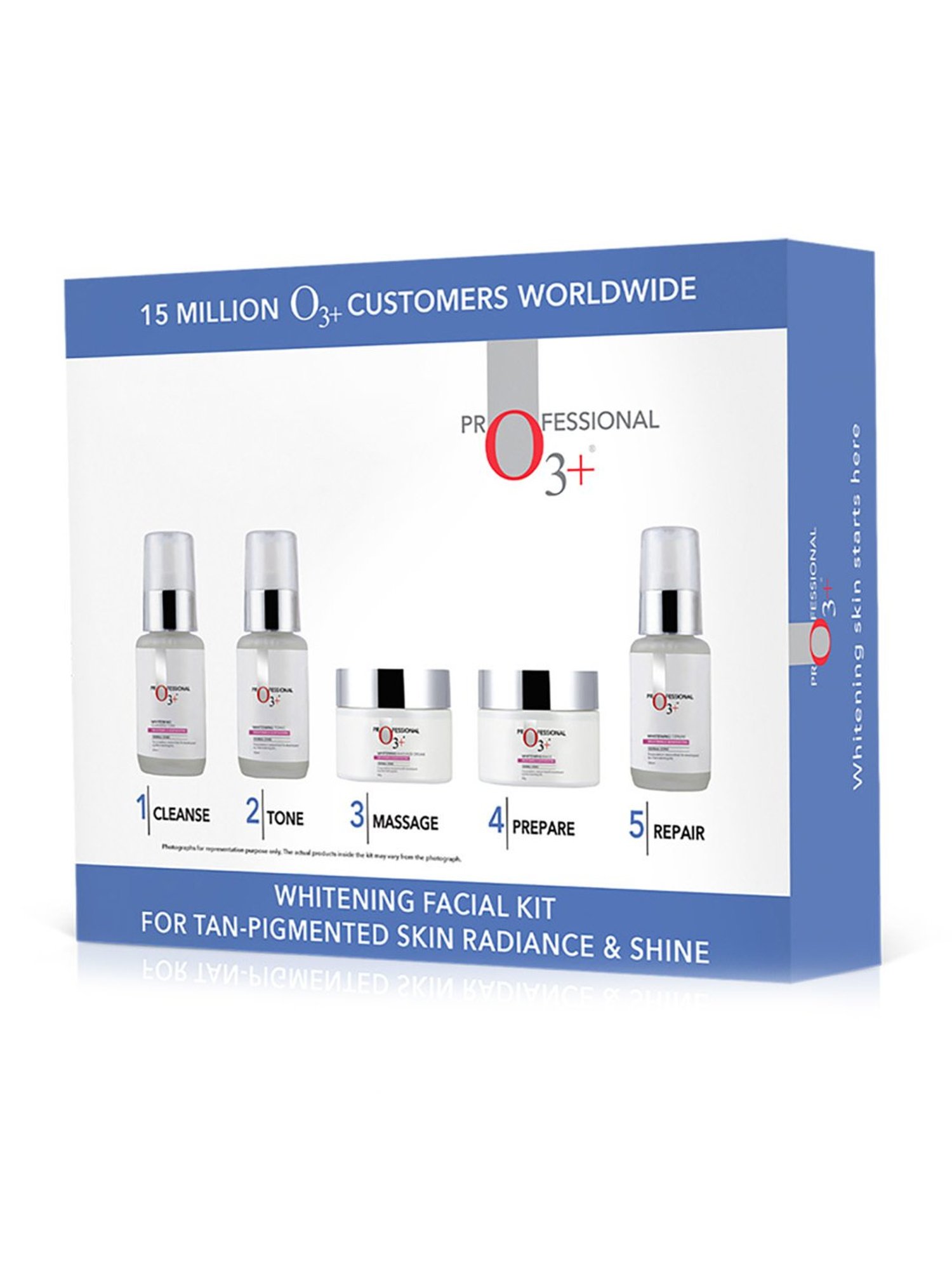 O3+ Whitening Facial Kit