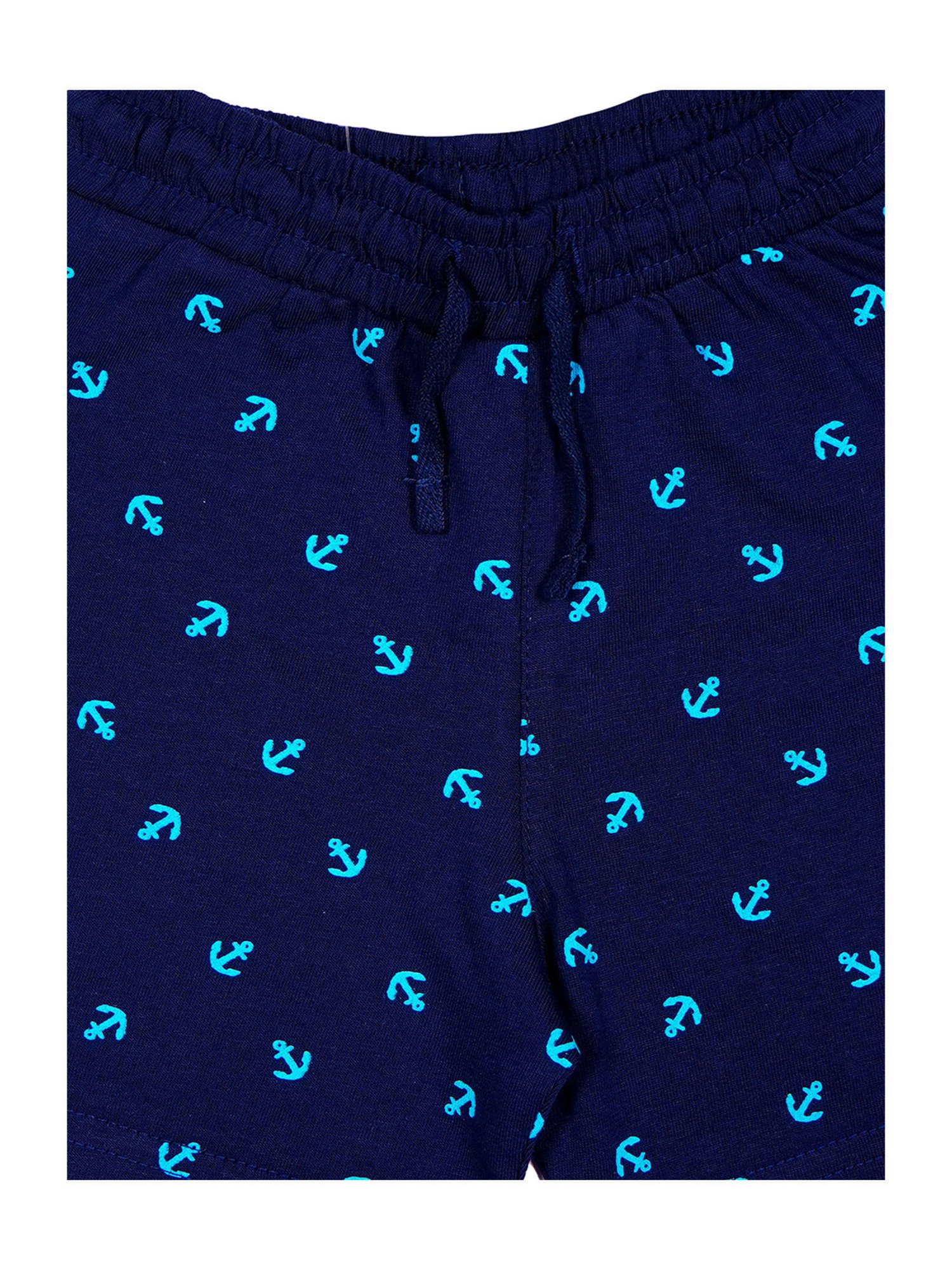 Bodycare Kids Navy Printed Shorts