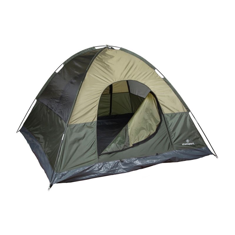Slumberjack Daybreak 2 Person 3 Season Camping/Hunting Tent w/ Full Coverage Fly