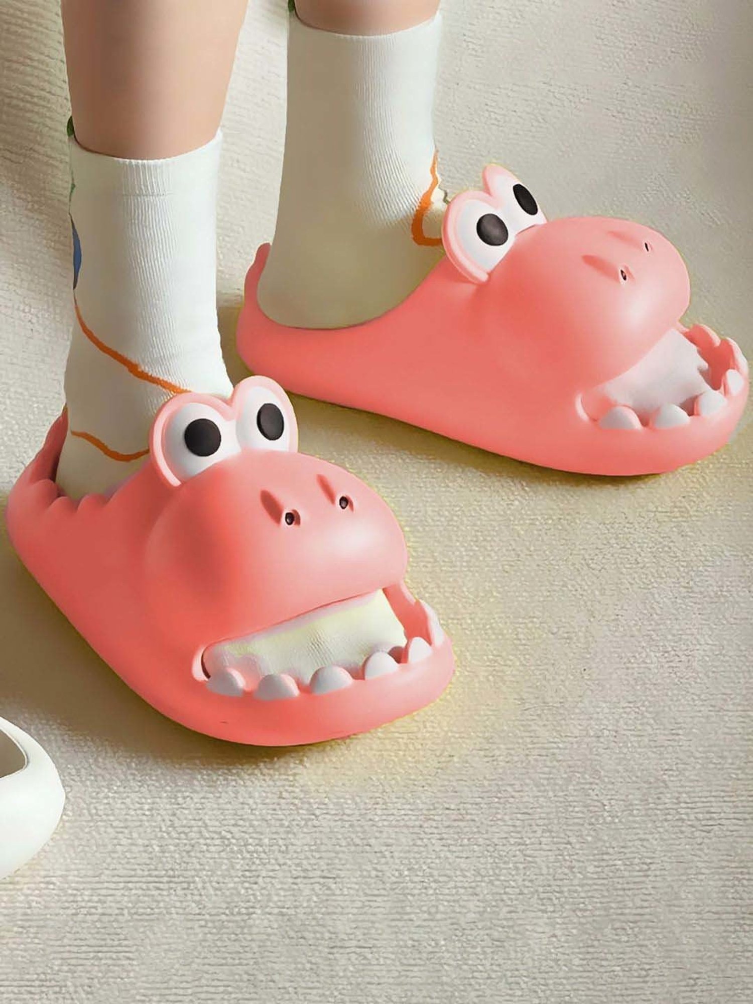 Baby Moo Unisex Pink Casual Slip on