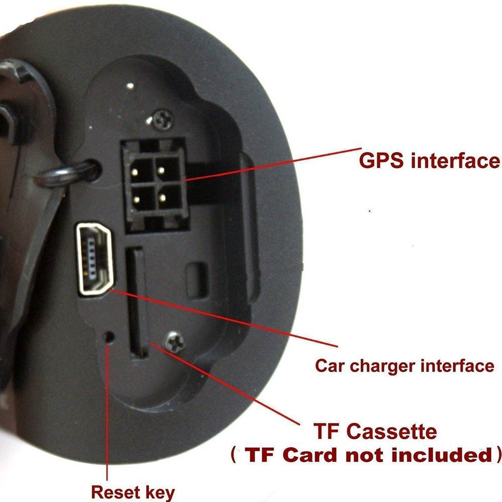 2.7" Vehicle Double Camera Car DVR Camera Video Recorder Dash Cam G-Sensor GPS Dual Lens