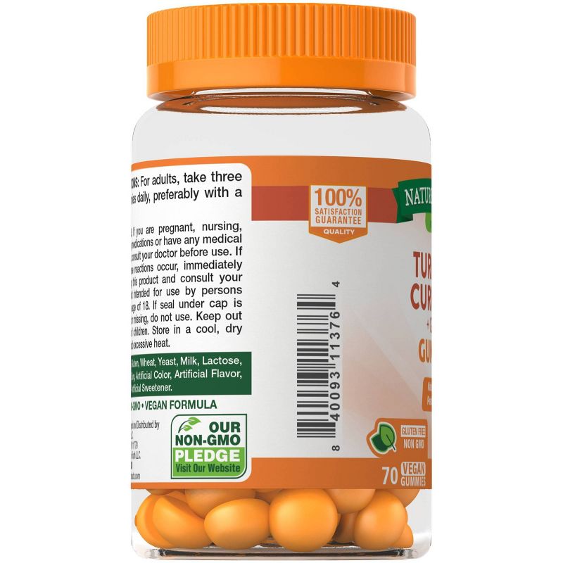 Nature's Truth Turmeric & Ginger Gummies - 70ct