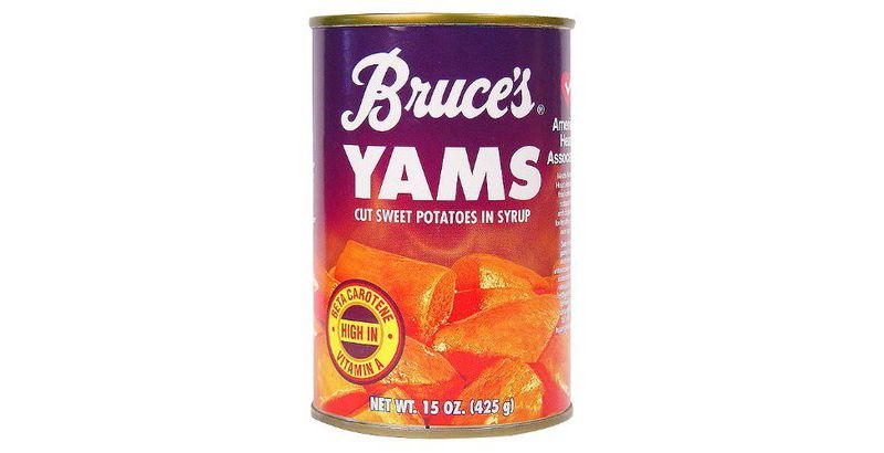 Bruce's Yams Cut Sweet Potatoes in Syrup - 15oz