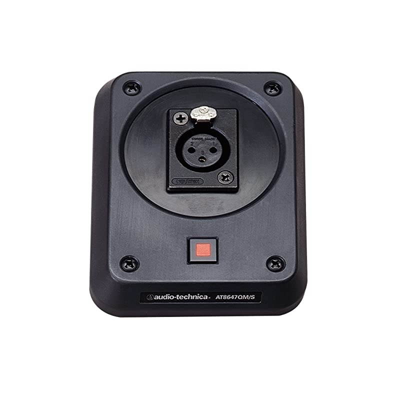 Mic ShockMount Plate WSwitch Shockmount Plate AT8647QMS Black