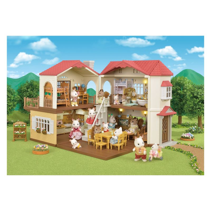 Calico Critters Red Roof Country Home