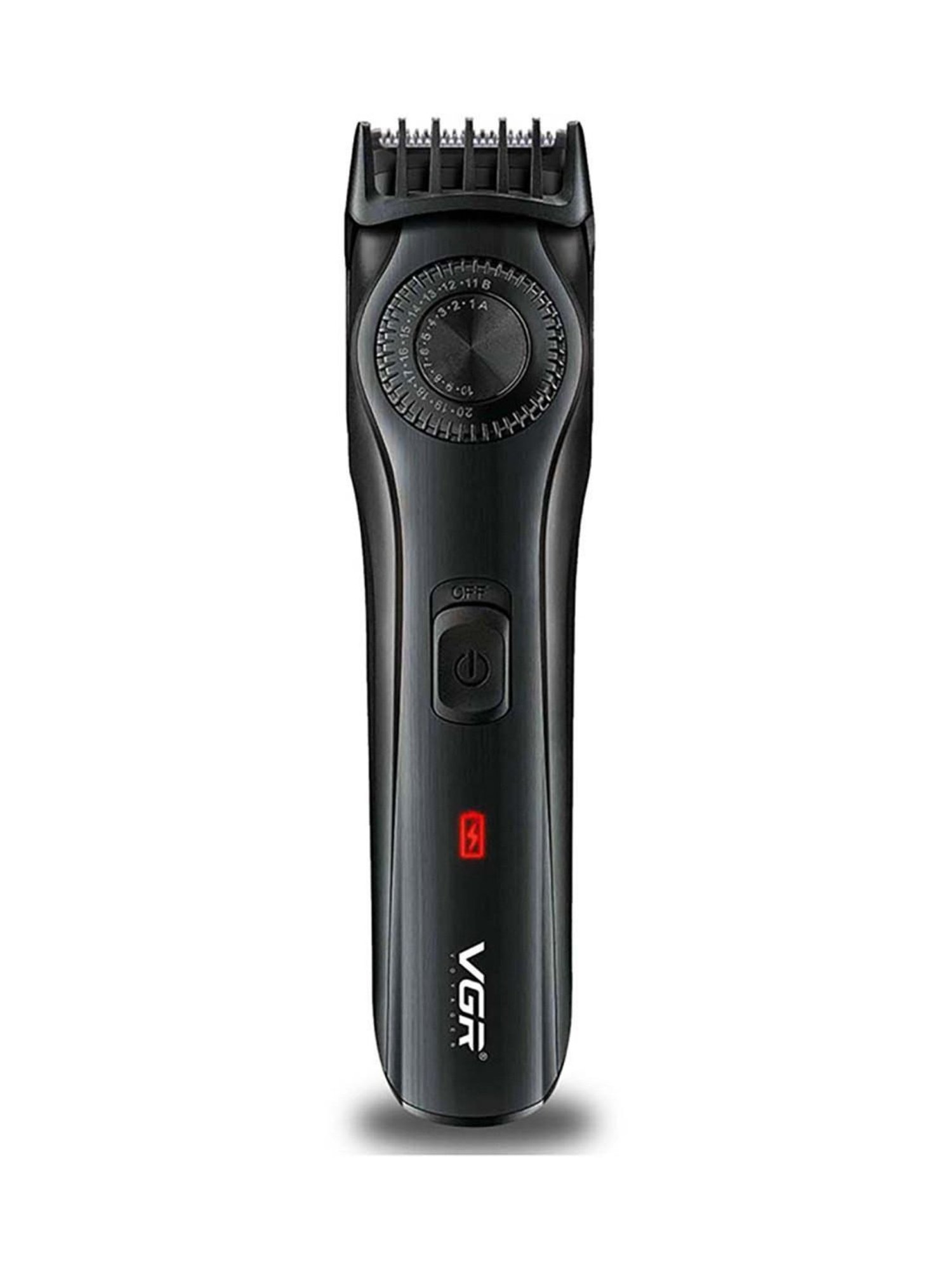 VGR V-028B Professional Corded and Cordless Hair Trimmer - 90 min Runtime (Black)