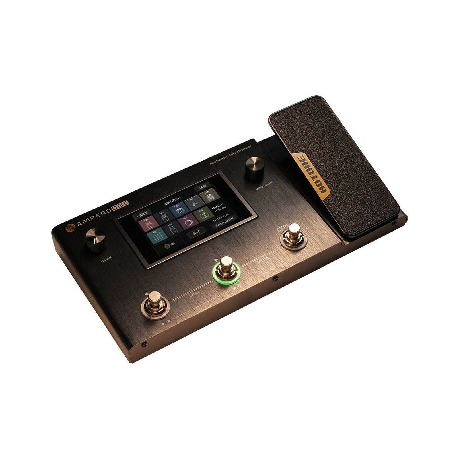 Hotone Ampero One MP-80 Guitar Bass Amp Modeling IR Cabinets Simulation Multi...