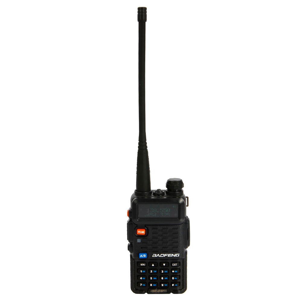 Baofeng BF-F8+ V/UHF 136-174/400-520MHz Two-way Ham FM Radio Walkie Talkie