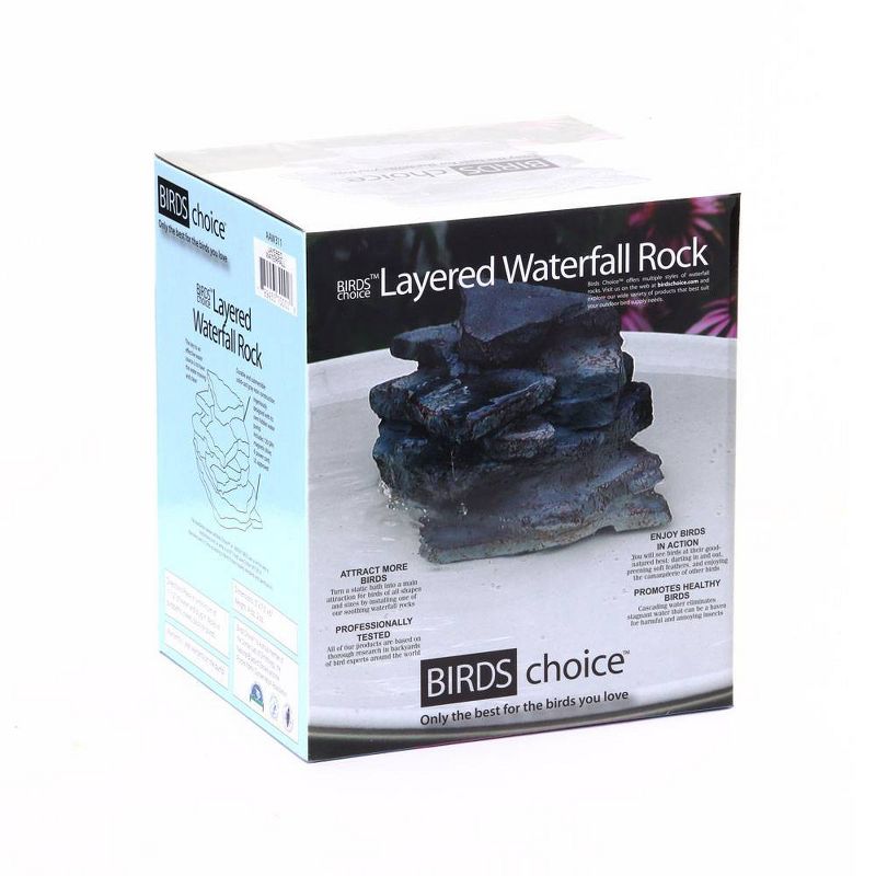 Birds Choice Resin Layered Waterfall Rock