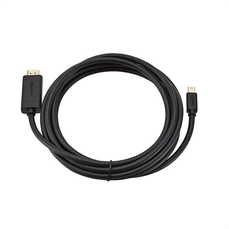 Basics AZPDHD10 Mini DisplayPort to HDMI Cable - 10 Feet