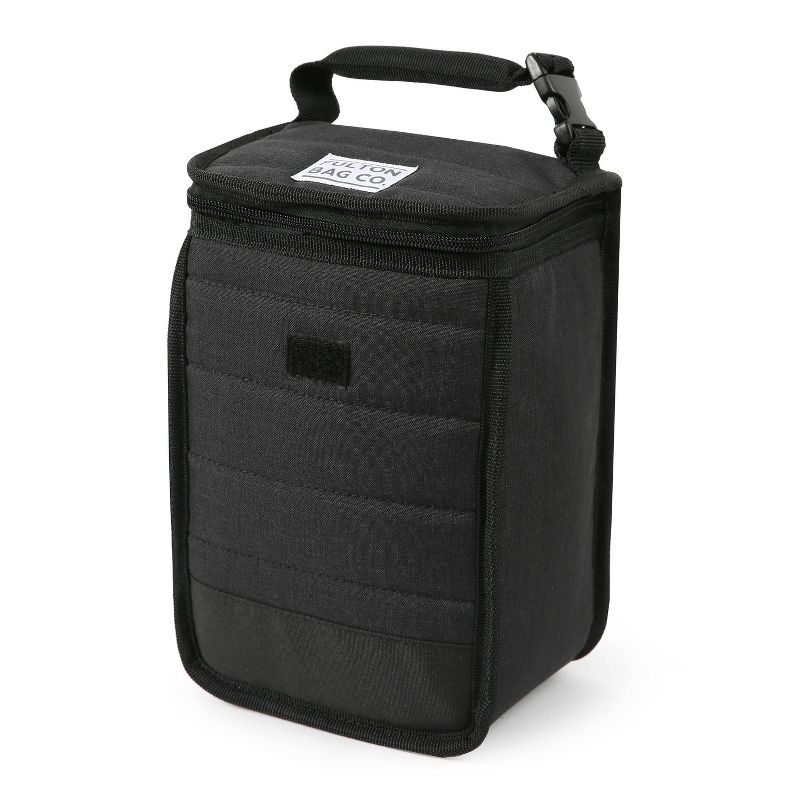 Fulton Bag Co. Quilted Lunch Sack - Black