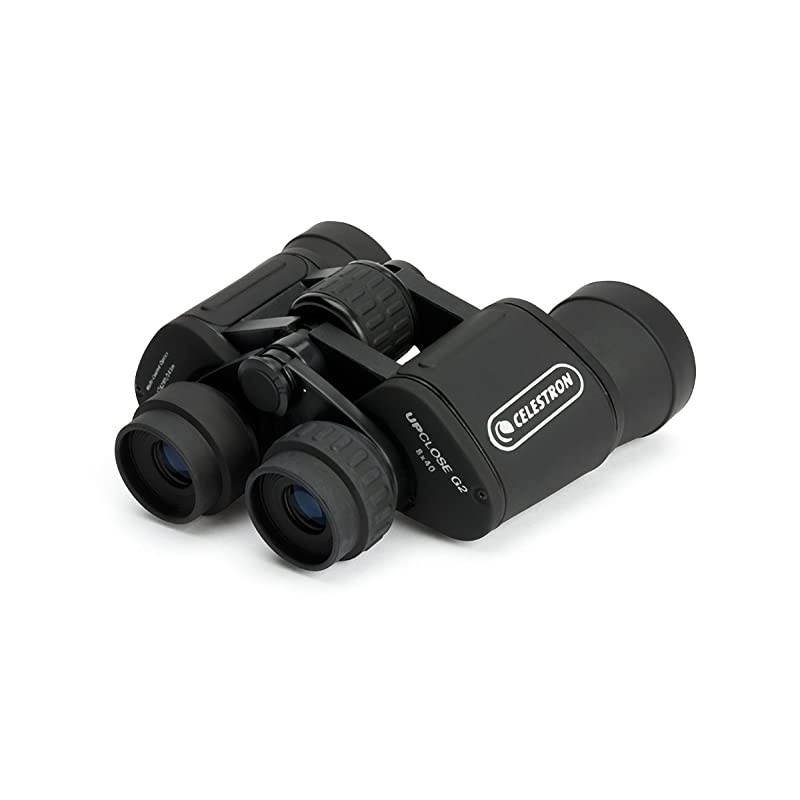 UpClose G2 8x40 Porro Binoculars with MultiCoated BK7 Prism Glass WaterResistant Binoculars with Rubber Armored and NonSlip Ergonomic Body for Sporting Events