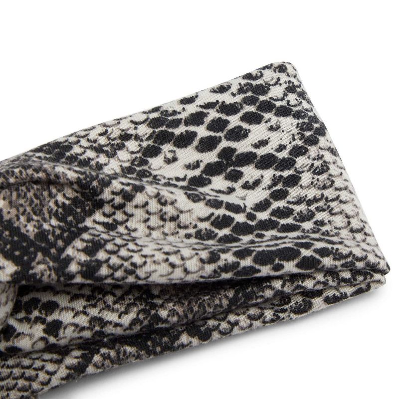 Glamlily 6 Pack Twist Women's Headbands, Girls, Leopard Print Headband, 21 x 3 x 0.5 in