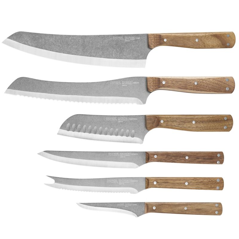 Chicago Cutlery 7pc Magnetic Strip Set