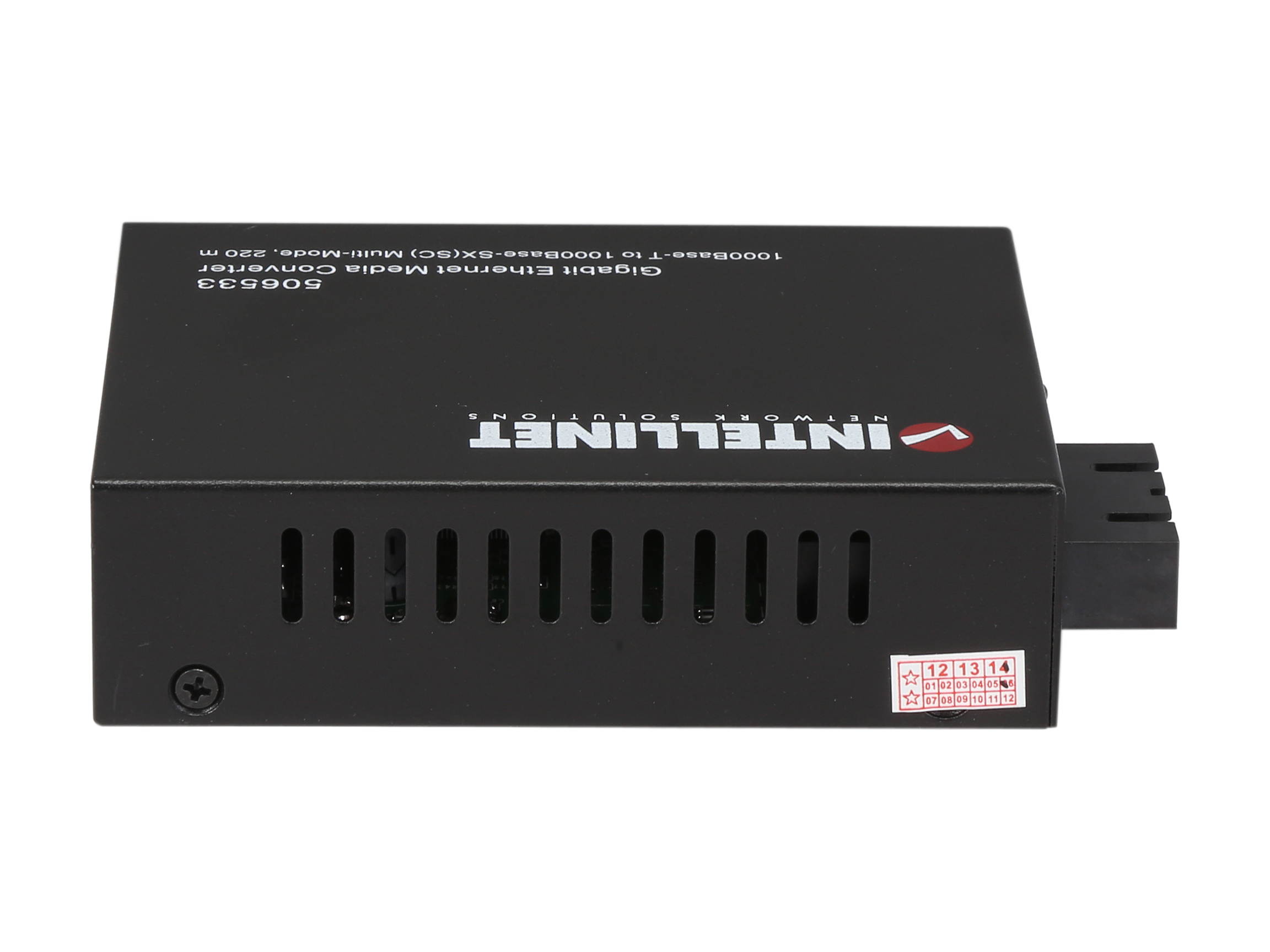 INTELLINET 506533 Gigabit Ethernet Media Converter