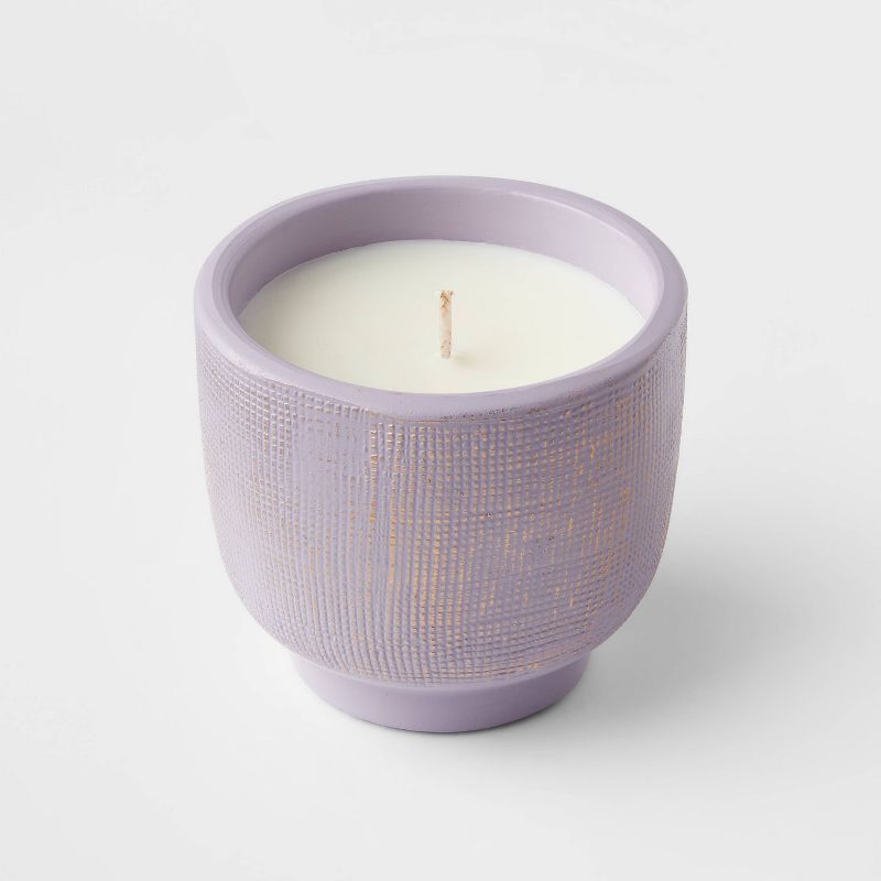 8.5oz Global Terracotta Jar Green Cardamom and Jasmine Candle - Opalhouse™