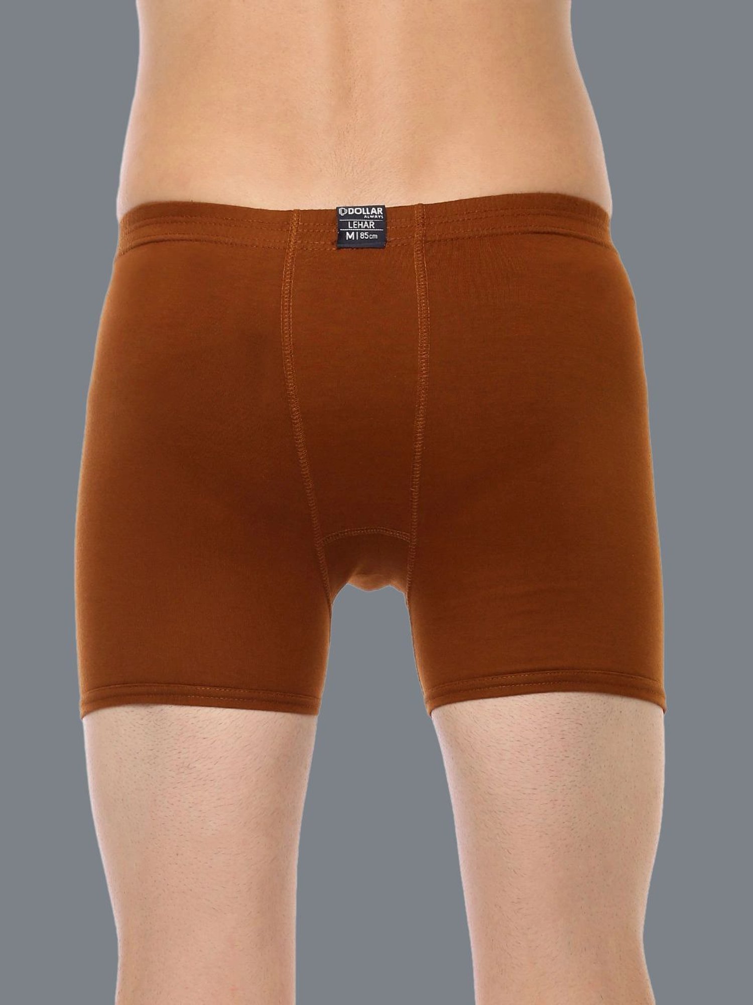 Dollar Lehar Assorted Cotton Regular Fit Trunks - Pack Of 7