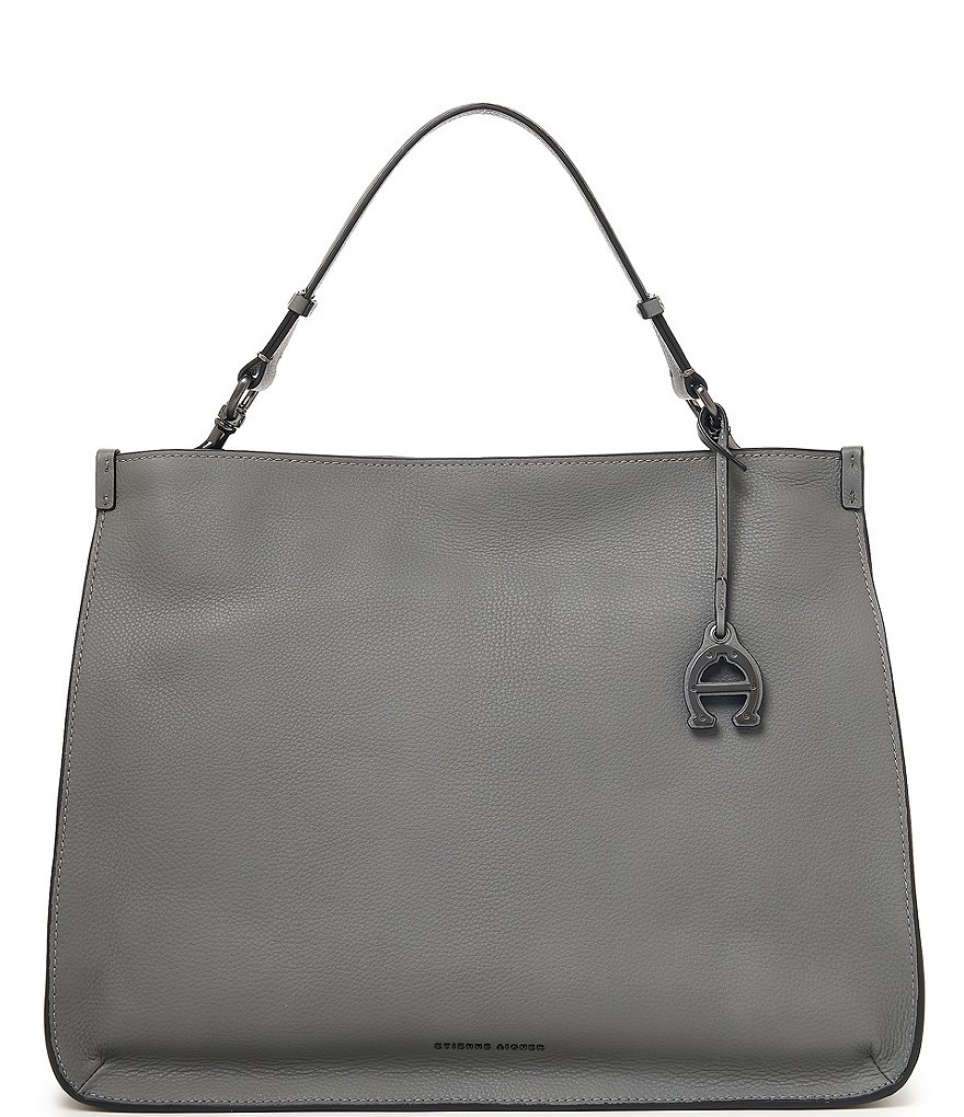 Etienne Aigner Alexandra Pebble Nappa Leather Hobo Bag