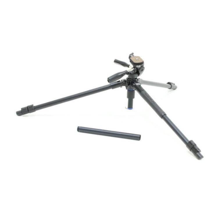 Slik Pro AL-323DX Tripod with SH-705E 3-Way Pan Head, 8.8 lb Capacity #613-357