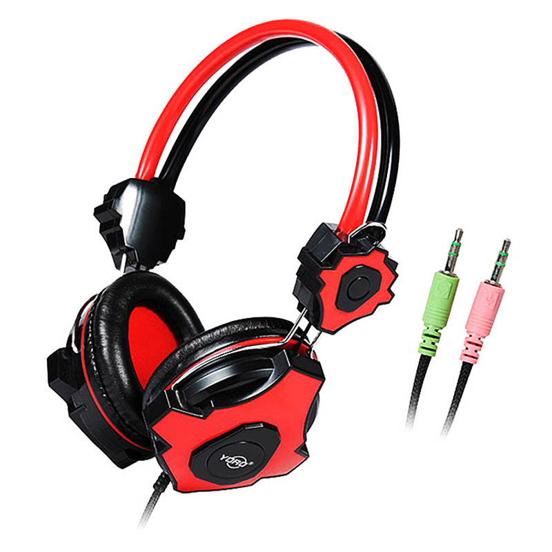 Funtech Stereo Bass Game Gaming Music Headphones Headset with Microphone for PC Computer Gamer Skype