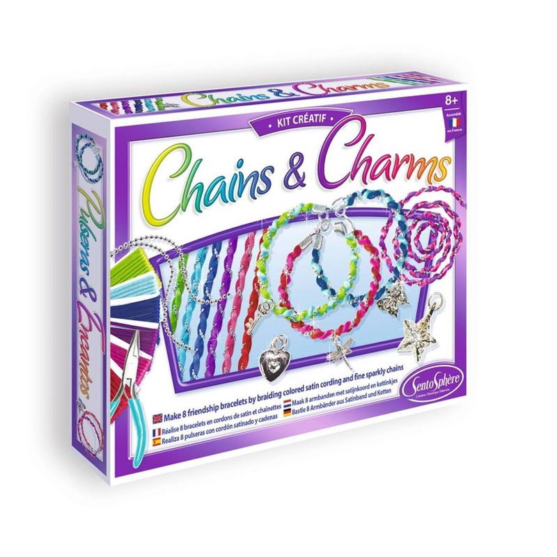 21pc Chains & Charms Jewelry Kit - SentoSphere USA