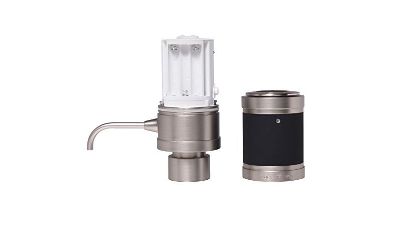 Ivation Electric Wine Aerator and Dispenser - Easy Touch Operation - Battery Operated - Decanter for Red and White Wine - FDA Approved - Gift Box