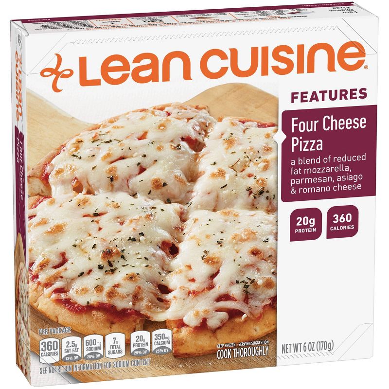 Lean Cuisine Casual Cuisine Traditional Four Cheese Frozen Pizza - 6oz